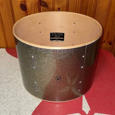 Pearl Vision SST Birch 12" Rack Tom Drum Shell - Envoltura brillante Foto 1 de 2