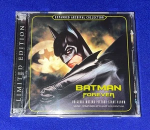 SEALED DC COMIC Batman Forever MOVIE OST Expanded Soundtrack 2X CD E. Goldenthal - Picture 1 of 2
