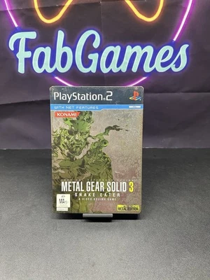 Metal Gear Solid 3 Snake Eater Limited Metal Edition Steelbook | PS2 PAL - Image 1 of 3
