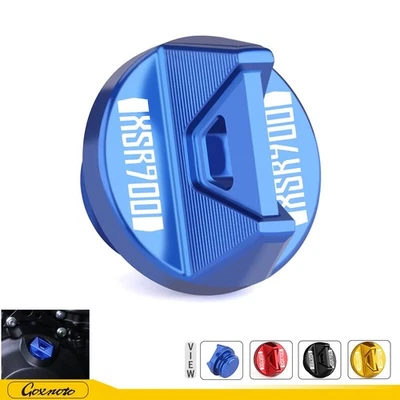 Tapón de rosca de llenado de aceite de motor CNC para Yamaha XSR900 2016-2024 2025 XSR 900 Foto 1 de 4