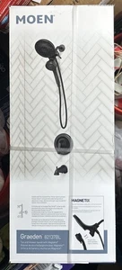 Moen Graeden Magnetix Negro Mate 1 Manija Grifo Multicabezal con Válvula - Imagen 1 de 2
