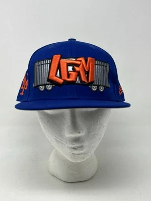 New Era 59Fifty NY Mets LGM Boxcar Fitted Hat Citi Field Exclusive Size 7 5/8 - Image 1 of 4