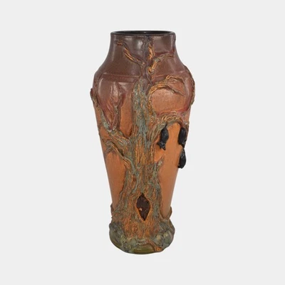 Ephraim Faience 2018 Hand Made Pottery Experimental Bat Ceramic Vase - Image 1 of 4
