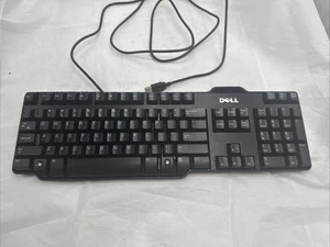 Dell SK-8115 USB Keyboard *NO FEET* 104 key 3 group asymmetric Tested working - Picture 1 of 3