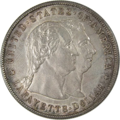 Lafayette Commemorative Dollar 1900 Borderline Uncirculated SKU:I22786 - Image 1 of 4