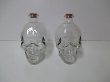 Glass Head Vodka Skull 380ml x2 bottles.