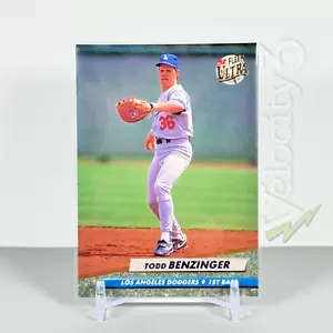 1992 Fleer Ultra MLB Card: TODD BENZINGER #499 | Los Angeles Dodgers 1st Base - Picture 1 of 4