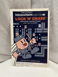 Intellivision Lock 'N' Chase solo manual. - Imagen 1 de 2