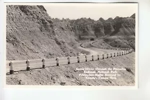 Canedy Echt Foto Postkarte Hiway through the Pinnacles Bad Lands NP SD - Bild 1 von 1