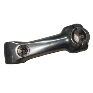 Bicycle bike stem 115mm +/-10 degrees 1 1/8th” 25.4mm Silver Alloy With Bolts - Picture 1 of 12