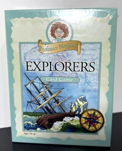 Professor Noggin's EXPLORERS Card Game Educational Trivia (age 7+) New Sealed - Picture 1 of 2