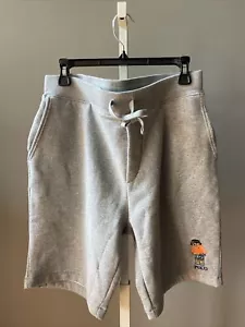 Polo Ralph Lauren Laguna Beach Bucket Hat Bear Fleece Shorts Gray Size XXL NWT - Picture 1 of 5