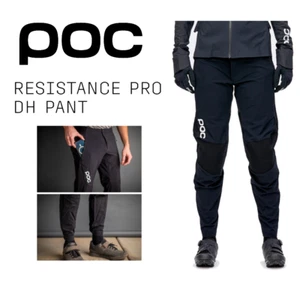 POC Resistance Pro DH Pants MTB Trousers Downhill Mountain Biking Uranium Black - Foto 1 di 15