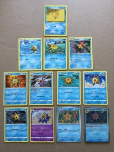 12x Antiguo Pokemon Staryu, Paquete de Cartas Starmie - De Colección y Moderno - Casi Nuevo a LP - Imagen 1 de 5