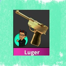 *READ DESC!!* Murder Mystery 2 (MM2) |Luger (Godly)| ROBLOX Virtual Item
