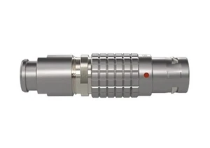 FGG.2B.308.CYCD72, LEMO, Conn, Cmc, 8Pos, Plug, Inline - Imagen 1 de 2