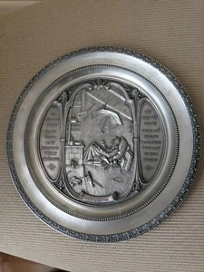 Vintage  Tin "The Poor Poet" by Carl Spitzweg - Picture 1 of 3