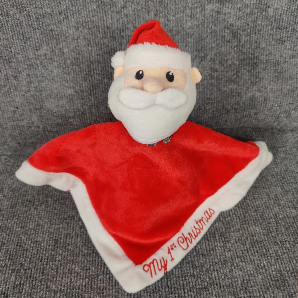 Santa Lovey Mi Primera Navidad Rojo Bebé Arrancadores Calmante Suave Seguridad Bebé Juguete Foto 1 de 4