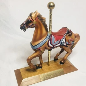 Vintage PJ's CAROUSEL Horse COLLECTION “Jean” A Dentzel Stander 121/250 RARE - Picture 1 of 12