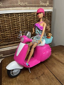 Barbie Roller mit Puppe und Welpe - Bild 1 von 9