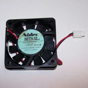 Capcom CPS II / Lüfter / Fan / Nidec Beta SL 12V DC 0,16 Amp. / #2 / TOP - Bild 1 von 2