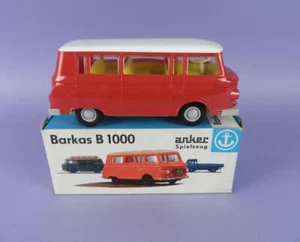 Barkas B1000 Van / Mini Bus Ancla Juguete Fricción Modelo, Años 70 Sin Usar Stock - Imagen 1 de 1
