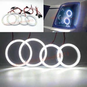 LED halo ring for Cadillac SRX headlight 2004-2009 Headlight Devil angel eye DRL - Picture 1 of 15