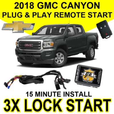 GMC Canyon 2018 Plug & Play sistema de arranque remoto para auto Chevrolet hágalo usted mismo arranque GM7 Foto 1 de 4