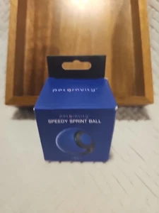 Speedy Sprint Ball By Pet Gravity Blue KEEPING YOUR CAT ENTERTAINED FOR HOURS - Picture 1 of 8