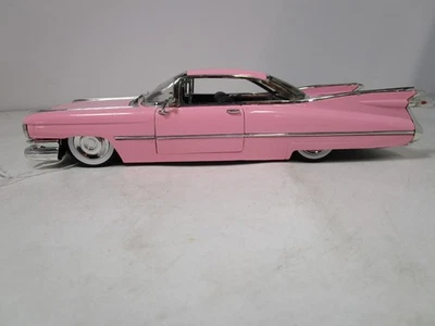 JADA 1/24 DUB CITY PINK 1959 CADILLAC COUPE DE VILLE VERY NICE *READ* - Image 1 of 4