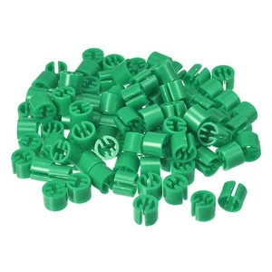 150 Stück Kleiderbügel Markierer Blanko Etiketten passend für 3,5 mm Stange Kleidungsstück grün - Bild 1 von 6
