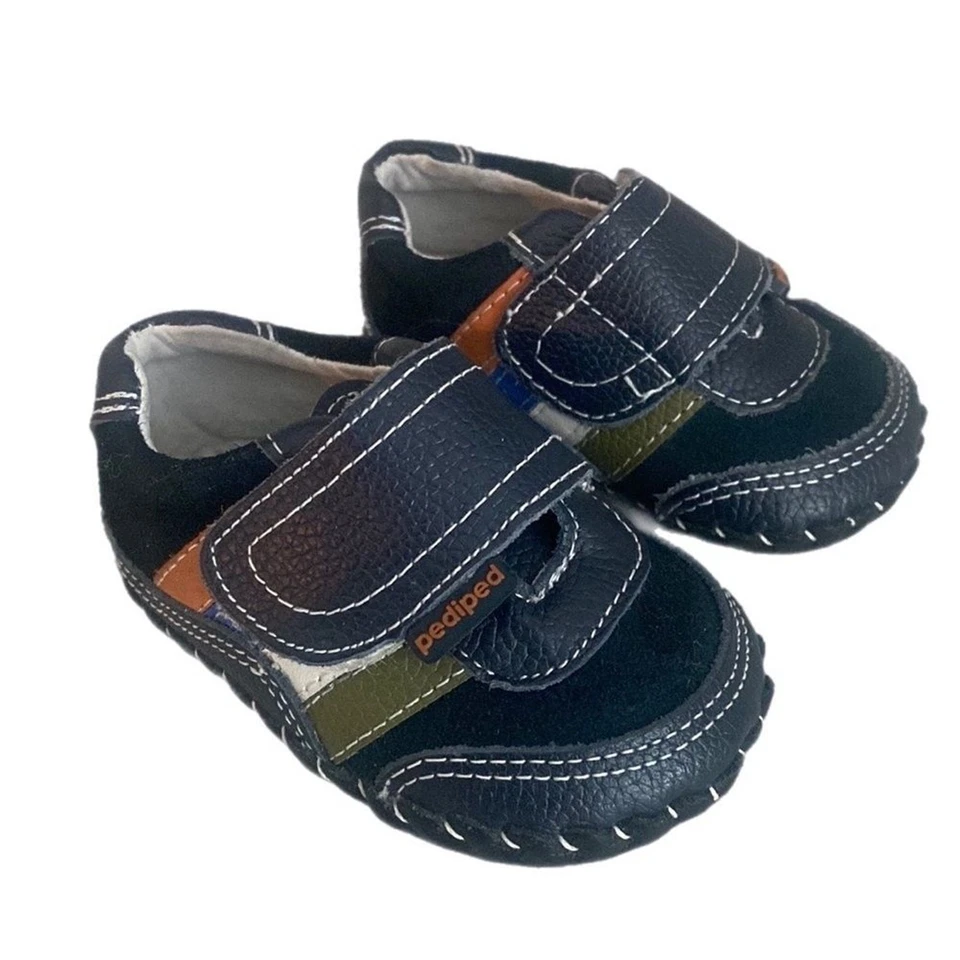 Zapatillas bebé de cuero pediped 0-6 meses Foto 1 de 4