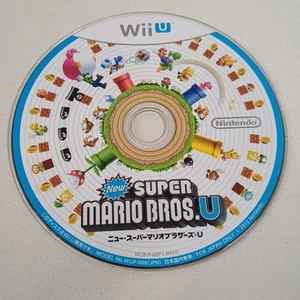 REGION LOCKED Japanese New Super Mario Bros. U Nintendo Wii U Japan Import Disc - Bild 1 von 3