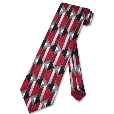 Enrico Rossini SILK NeckTie Made in ITALY Pattern Design Mens Neck Tie #3329-1 - Image 1 of 2