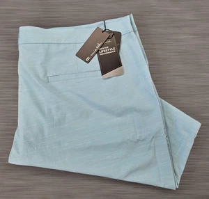 NWT Travis Mathew Men's Light Blue 9.5" Switchbacks Hybrid Golf Shorts Size 42 - Picture 1 of 4