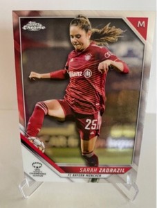 2021-22 Topps Chrome Women's UEFA Champions League CHOOSE YOUR PLAYERS 1-100