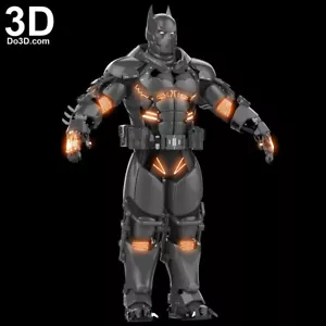 Batman Coldheart Batsuit magneti in PLA stampati in 3D inclusi - Foto 1 di 1