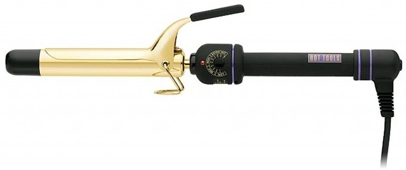 Hot Tools 1" Professional  Spring Gold Hair Curling Iron Model 1181 Jumbo HT1181 - Image 1 of 1