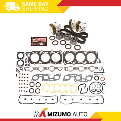 Juego de juntas de culata Kit de correa de distribución para 90-97 Infiniti Nissan 300ZX VG30DE VG30DETT Foto 1 de 4