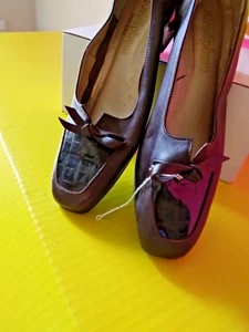 Magdesians Vintage Dark-brown Women’s Dress shoes Size 8.5-M - Picture 1 of 8