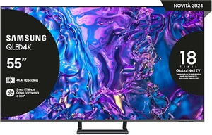 TV QE55Q74DATXZT QLED 4K, Smart TV 55" Quantum processor 4K, AirSlim, DVBT-2, Q- - Foto 1 di 12