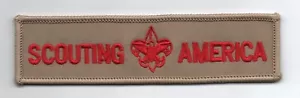 Parche de repuesto de tira de bolsillo Scout "Scouting America" (nuevo 2025), como nuevo - Imagen 1 de 1