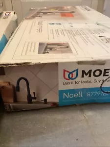 LESEN Noell mediterrane Bronze Einhand Hochbogen Küchenarmatur Moen 87791BRB - Bild 1 von 2