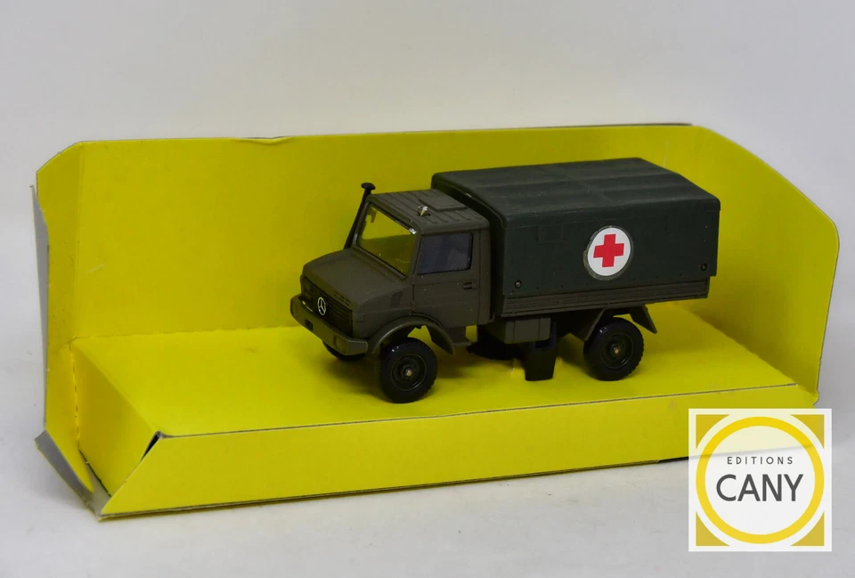Camion Unimog Militare Carro Armato Ambulanza - Solido 6038 - 1/43 - Immagine 1 di 2