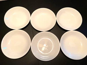 6 Corelle Winter Frost White Bowls 8.5" X 1.5” Pasta Soup Salad, 20 oz SET of 6 - Picture 1 of 6