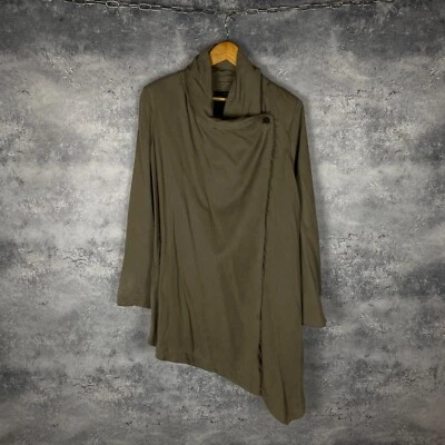 Women’s AllSaint Poncho With Sleeves Brown Tencel Size 10 - Image 1 of 4