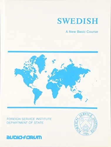 SWEDISH: A NEW BASIC COURSE (FOREIGN SERVICE INSTITUTE *Excellent Condition* - Image 1 of 1
