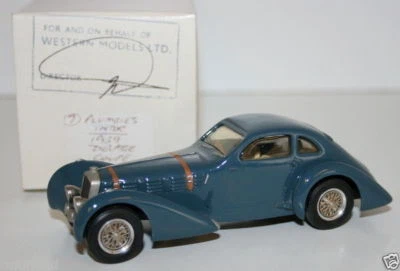 WESTERN MODELS MIKE STEPHENS 1st PROTOTYPE MODEL - PLUMBIES - 1939 DELAGE COUPE - Bild 1 von 3