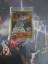 2012 Topps Update Series Bryce Harper Gold Foil All Star Game Rookie One Touch