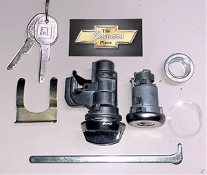 1969 CAMARO GLOVE BOX & TRUNK LOCK 8 PCS SET SAME KEY NEW # 123 - Picture 1 of 1